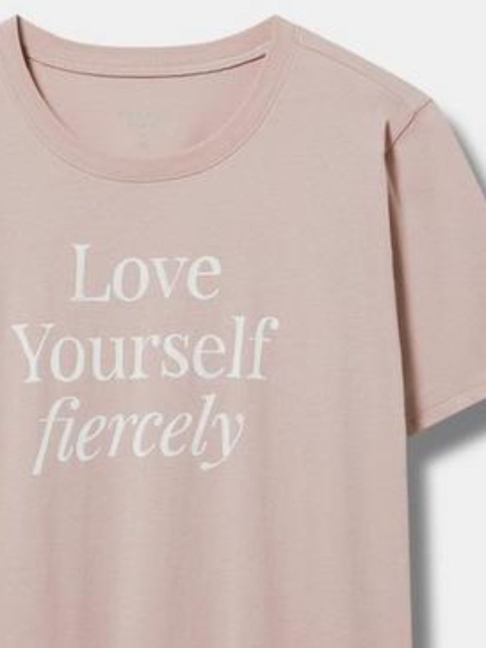 Torrid Classic Fit 'Love Yourself' Graphic Tee Size 1X